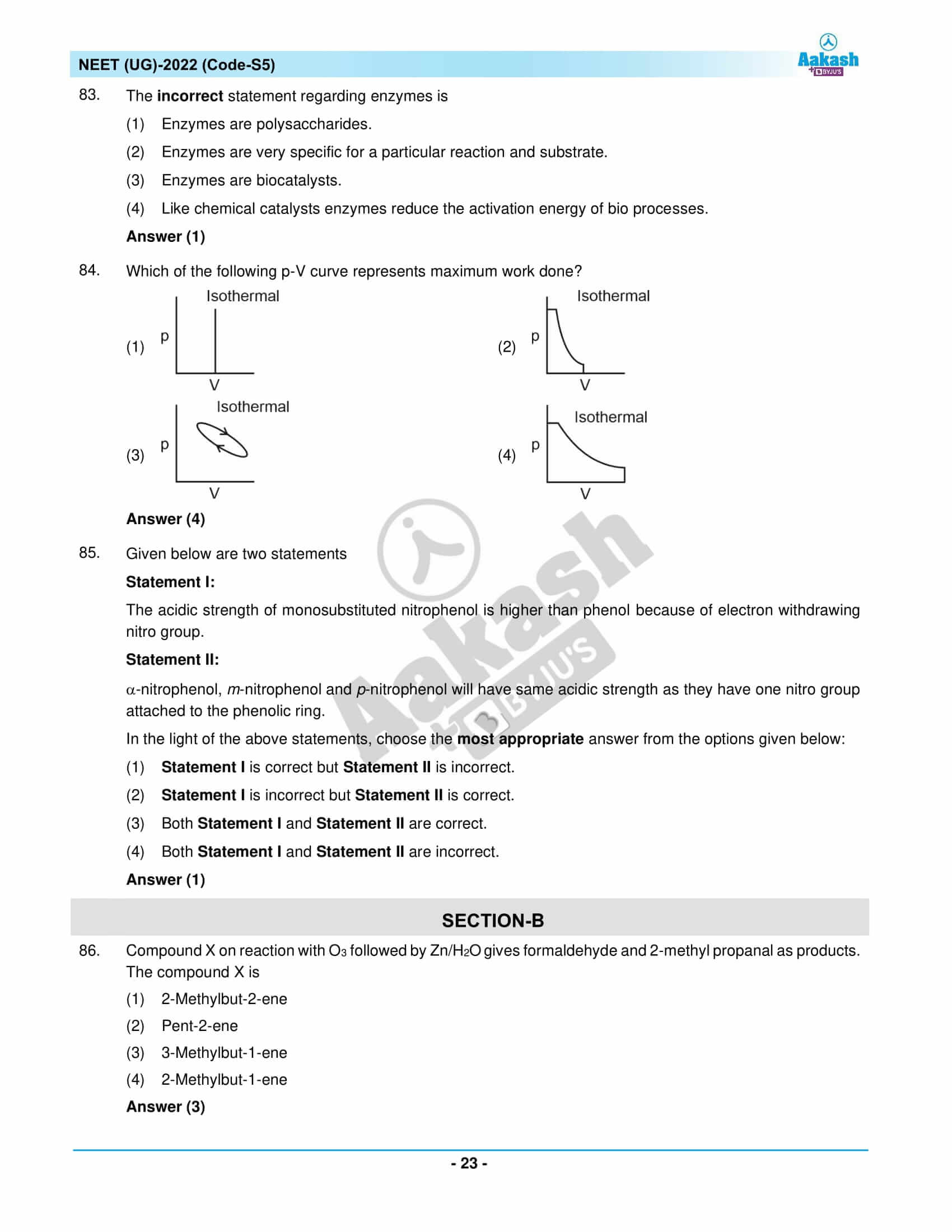 ques ans neet 2022 code S5 1 23