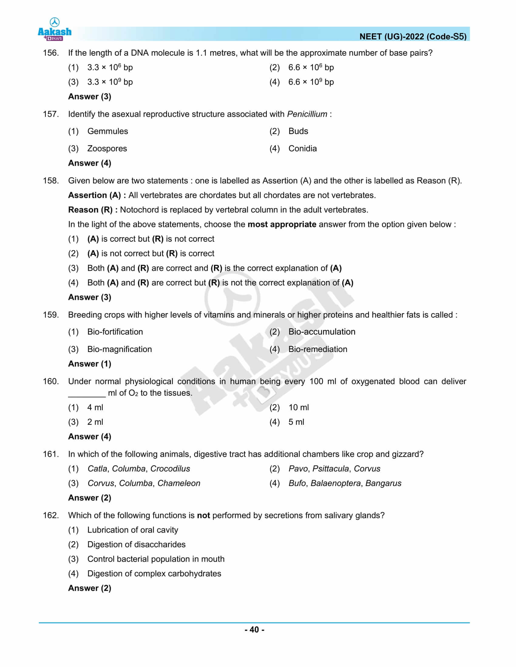 ques ans neet 2022 code S5 1 40