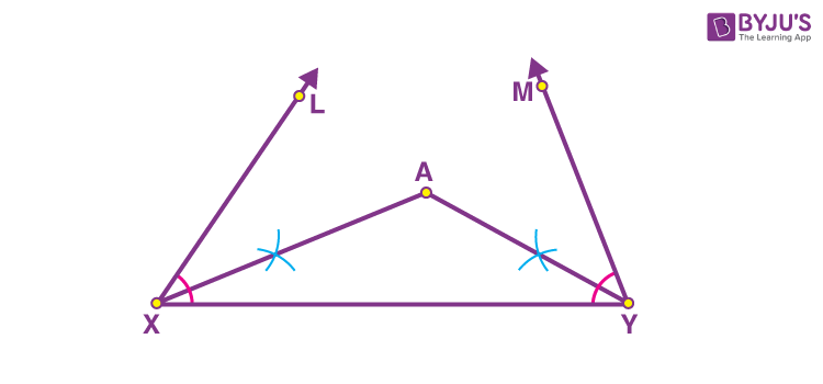 Triangle Construction Example - Step 1