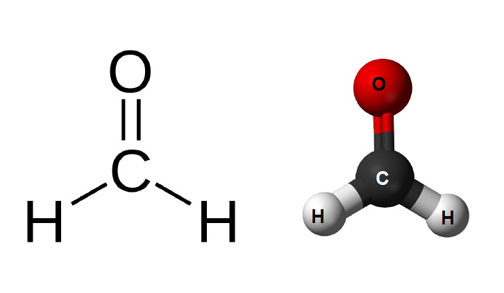 structural formula of methanal