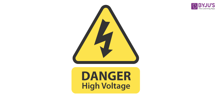 High Voltage Danger Symbol