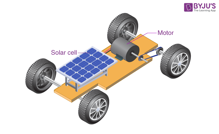 Solar car store motor