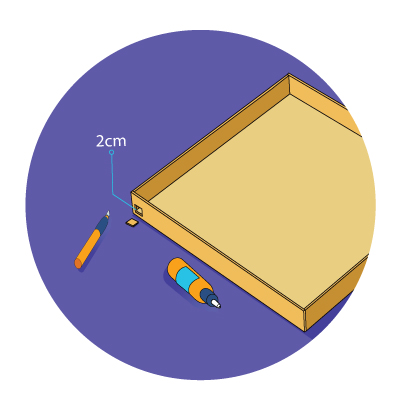 Step-by-step explaination of DIY marble maze