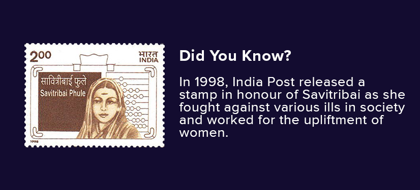 Savitribai Phule postal stamp