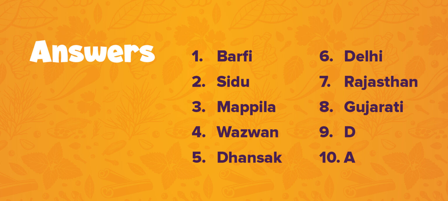 Are You a True Blue Foodie? Take The Big Indian Food Quiz to find Out!