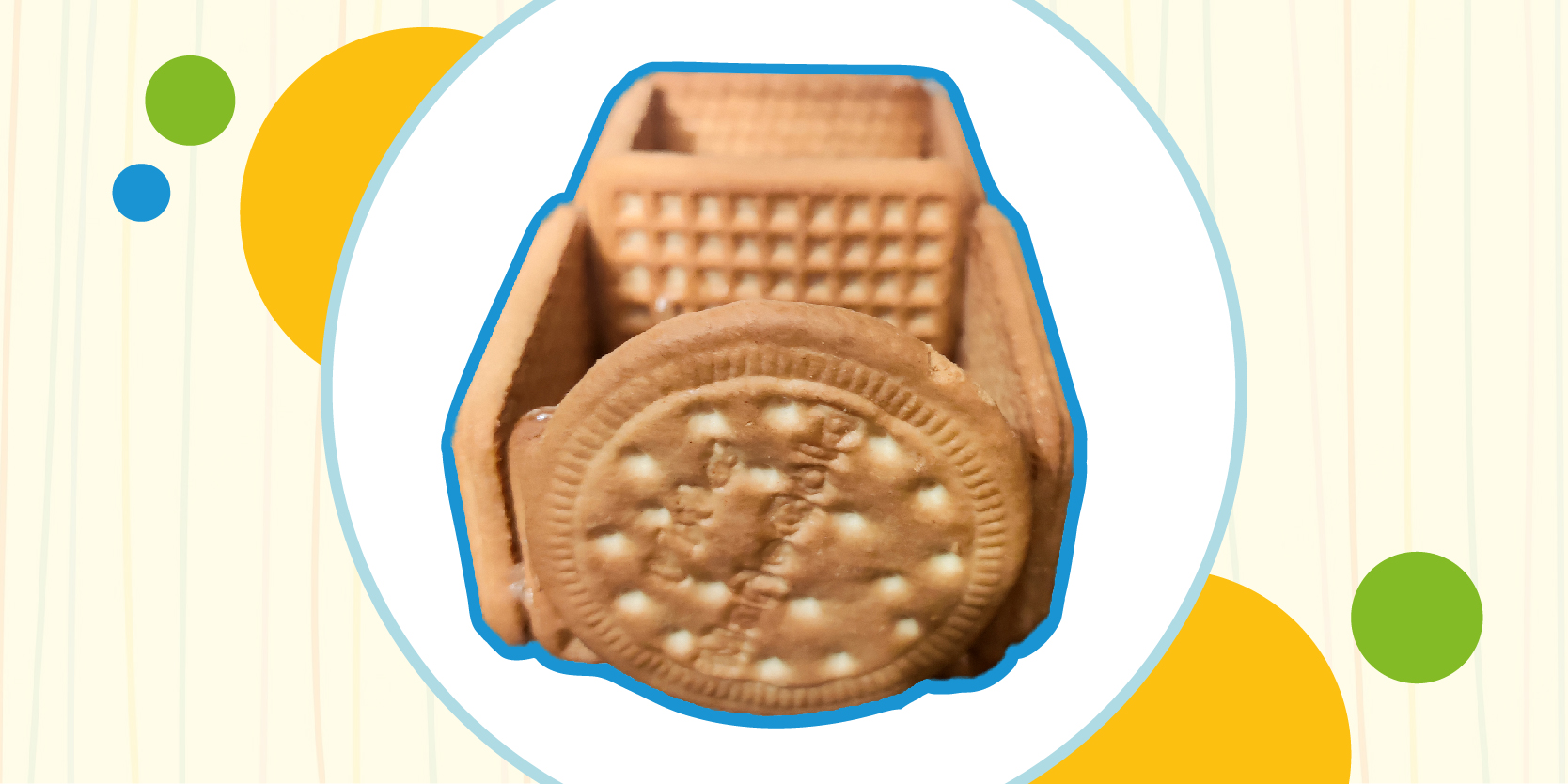 Make your own biscuit train! Kids DIY!