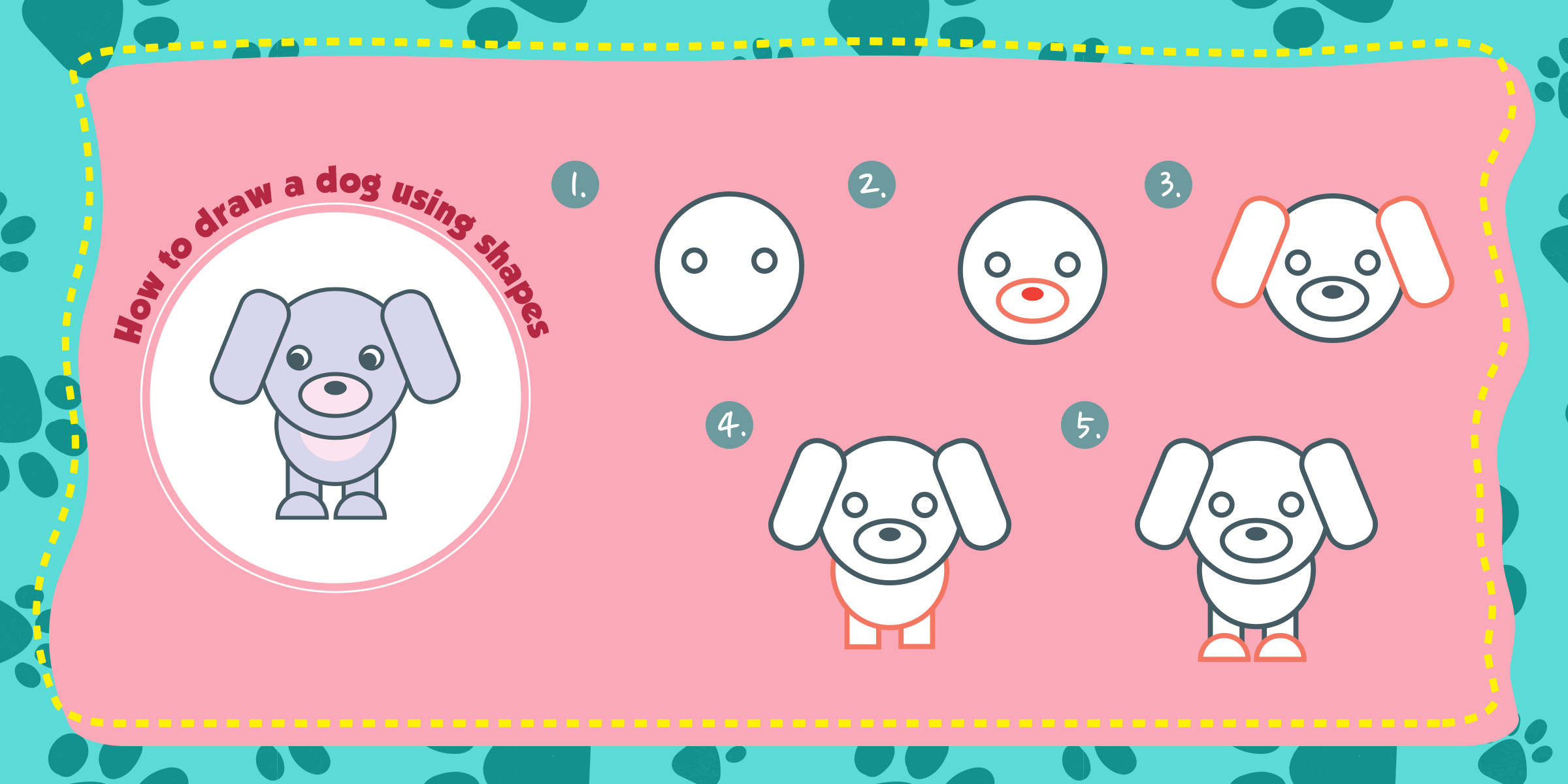How To Draw Dogs An Easy Step by Step Guide For Children