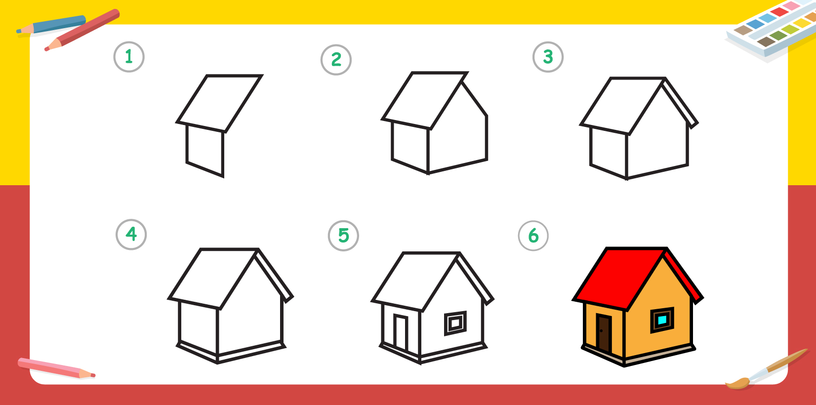 How to Draw a House: 5 Ways to Get Started