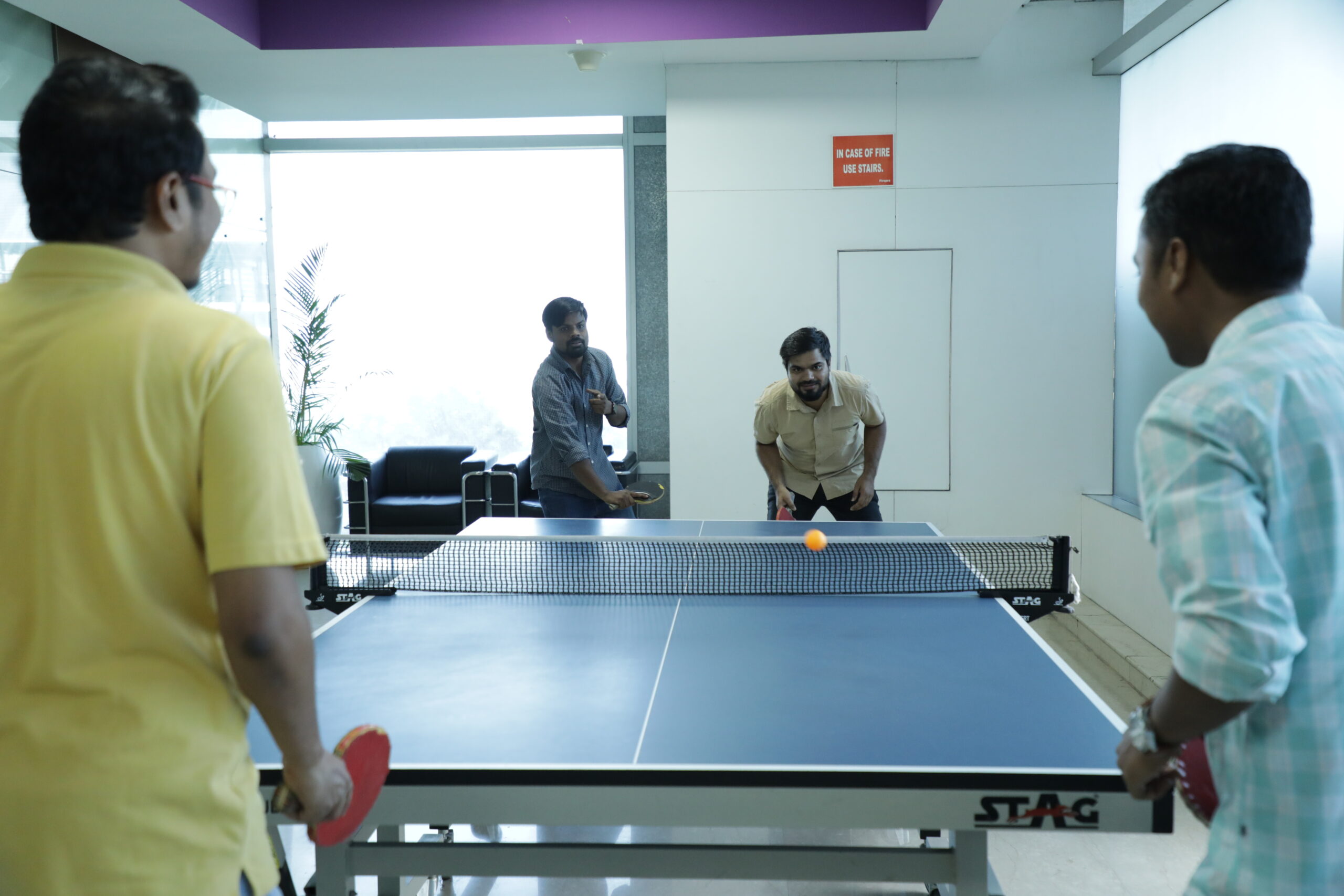 World Table Tennis Day  BYJUites get their ping-pong game on