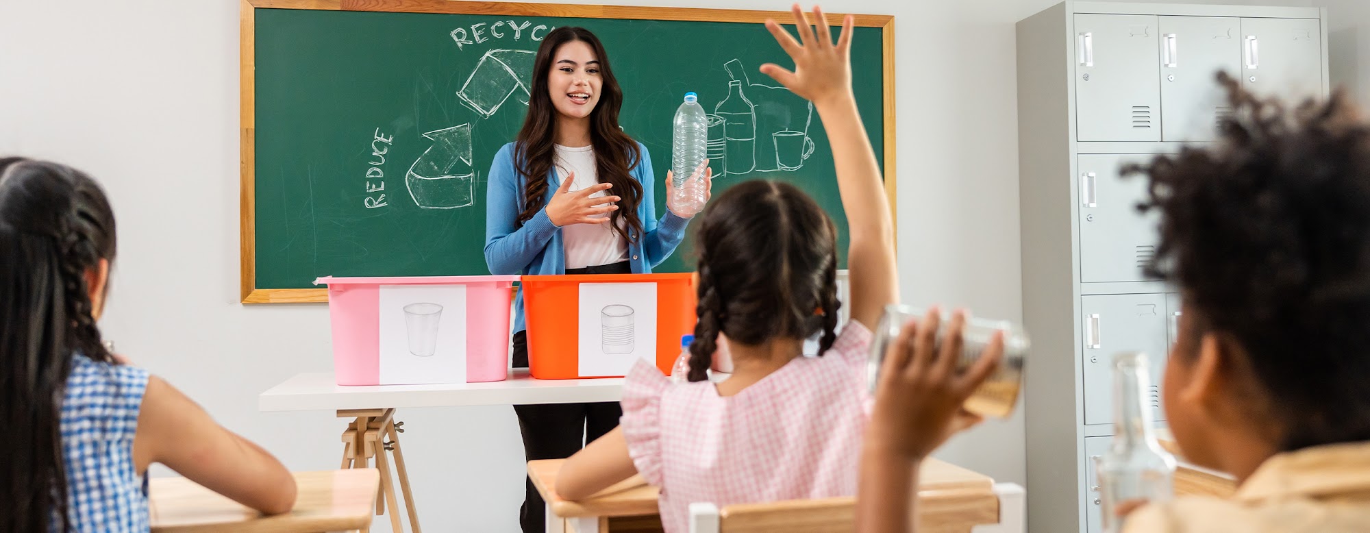 Vocabulary building in classroom